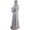 28" St. Francis with Bird Outdoor Garden Statue